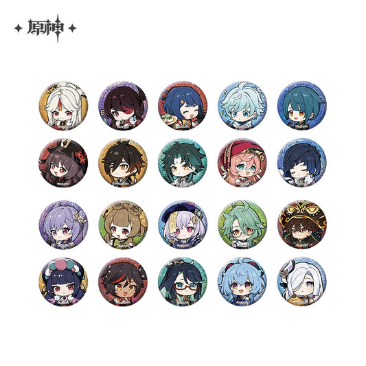 [Pre-order] Genshin Impact Colorful Harrier Crow Spring Breeze Series Badges