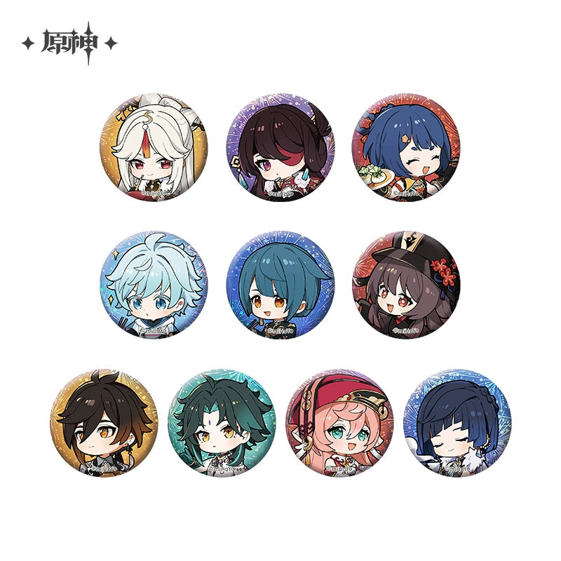 [Pre-order] Genshin Impact Colorful Harrier Crow Spring Breeze Series Badges