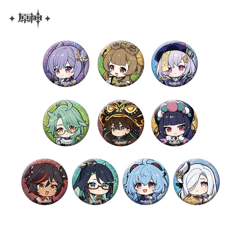 [Pre-order] Genshin Impact Colorful Harrier Crow Spring Breeze Series Badges