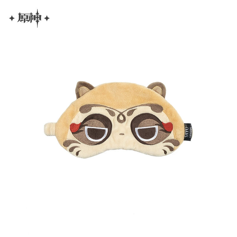 Genshin Impact No Down Raccoon Dog Series, Early Pomelo Hooded U-shaped Pillow