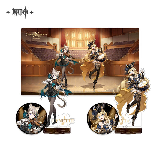 Genshin Impact Endless Sonata, Badge, Standing Card, Mouse Pad