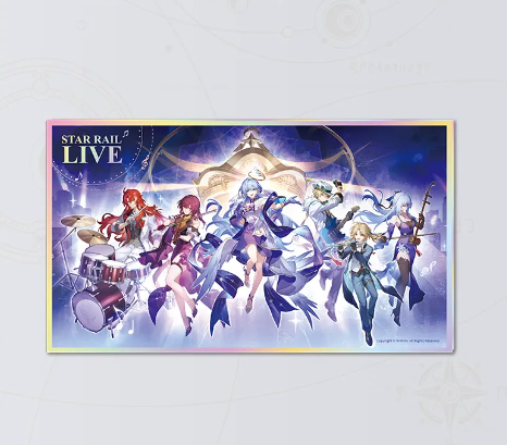 Honkai: Star Rail- Star Rail LIVE series PET Color paper