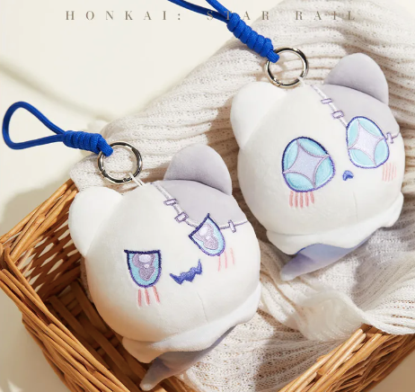 Honkai: Star Rail- Wuwuba series of Wuwubo plush pendants