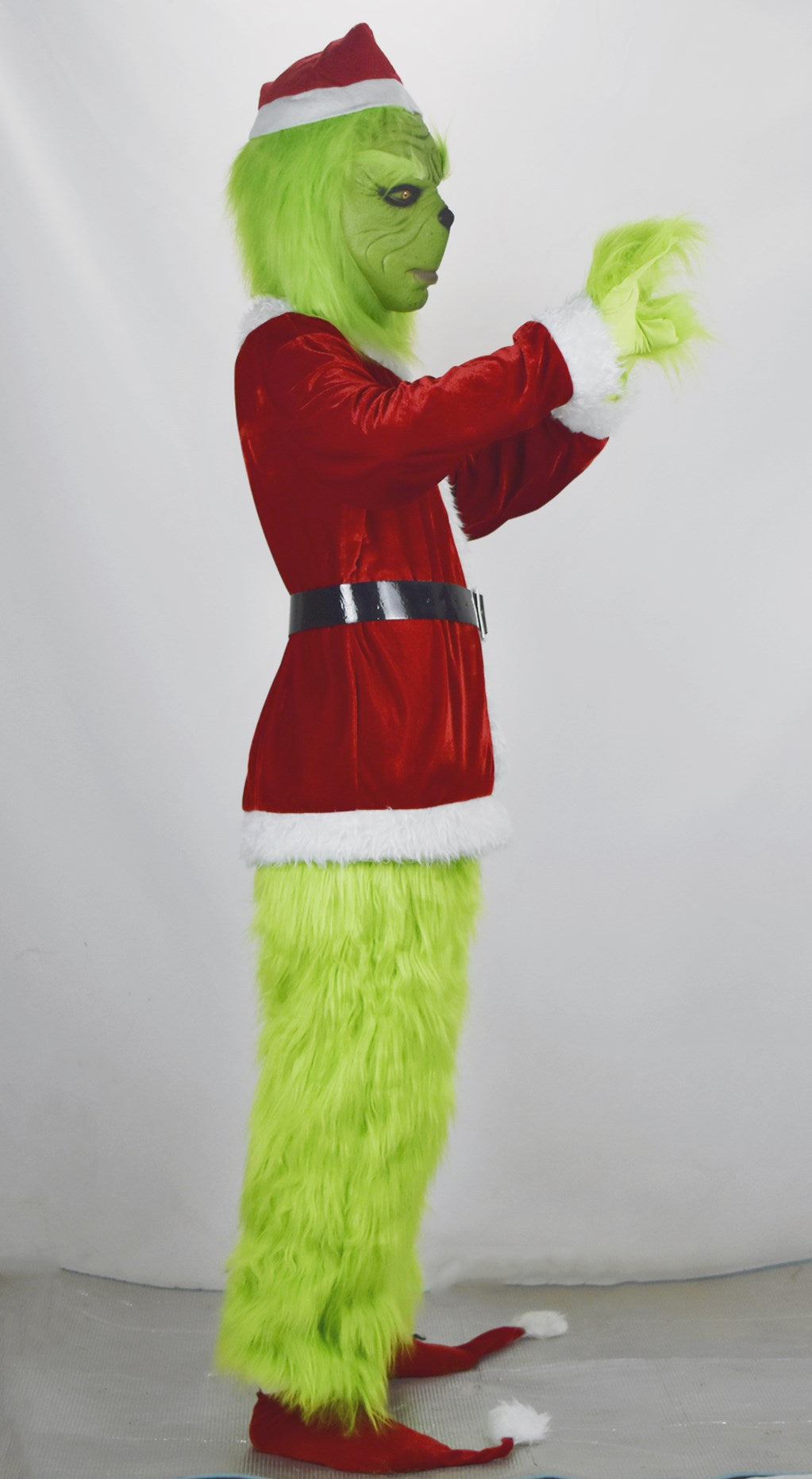 Christmas The Grinch Santa Claus Cosplay Costumes A005
