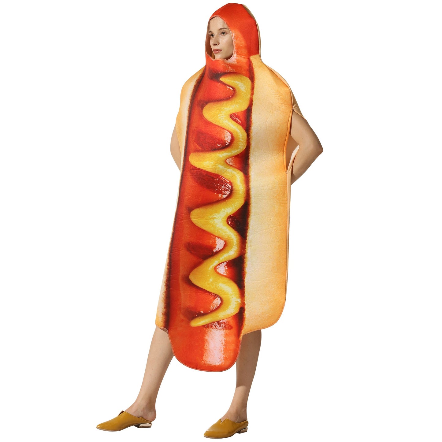 Halloween Hot Dog Cosplay Costume Jumpsuits