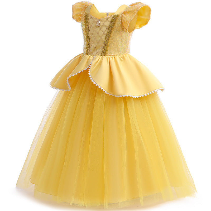Princess Bell Kid's Ball Cosplay Dresses