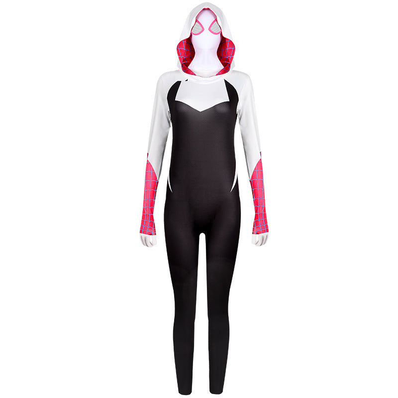 Spider-Man: Across the Spider-Verse Gwen Stacy Cosplay Costume Jumpsuits F003