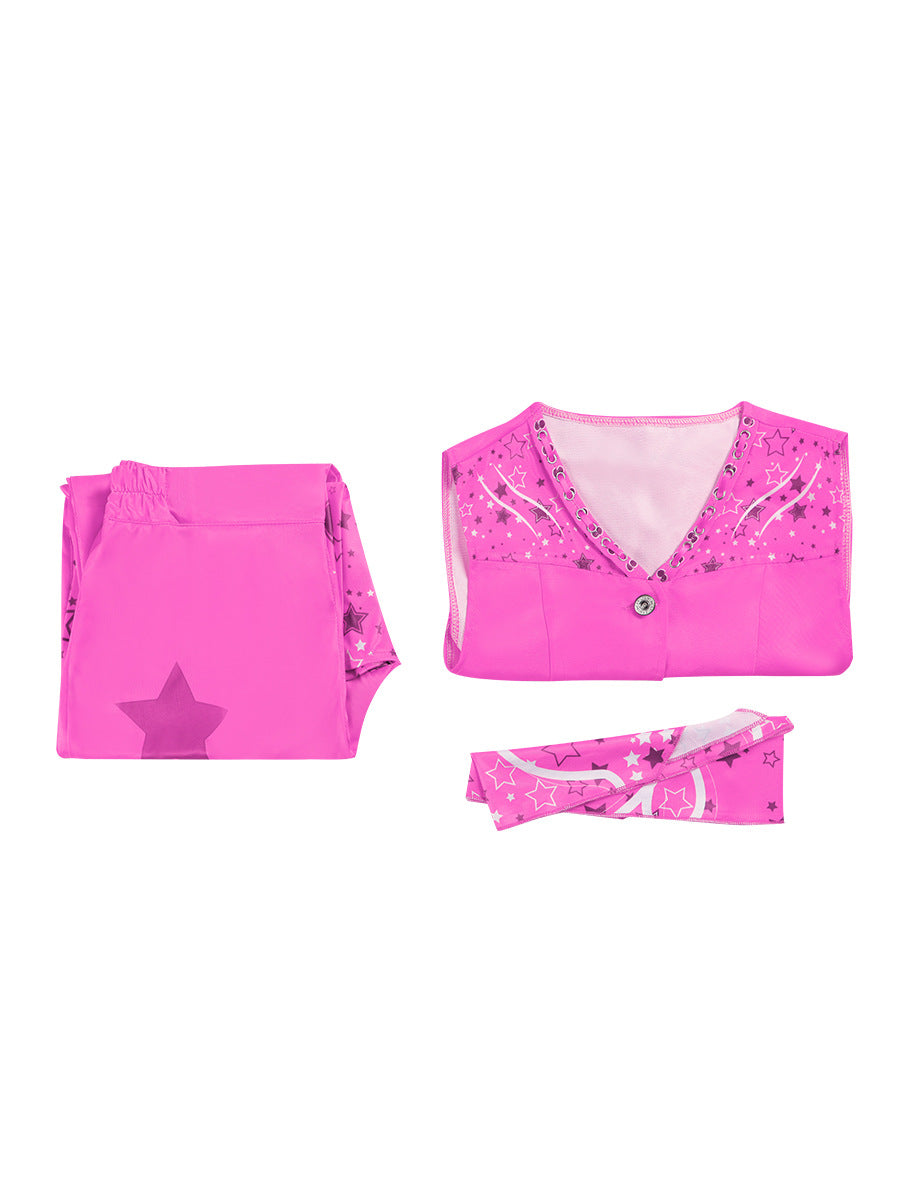 Barbie 2023 Film Barbie Two Pieces Cosplay Costume 0619
